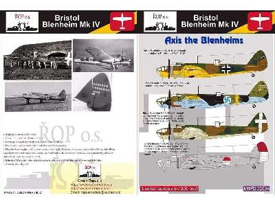 Bristol Blenheim Mk Iv - Axis The Blenheims - image 1