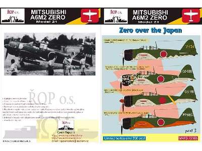 Mitsubishi A6m2 Zero Model 21 - Zero Over The Japan - image 1