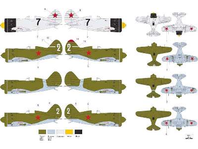 Polikarpov I-16 Rata - Stalin's Falcons In I-16 - image 1