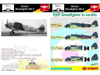 Bristol Beaufighter Mk.X - RAF Beaufighter In Service - image 1