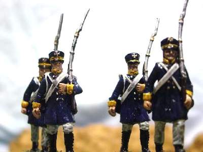 Napoleonic Prussian Landwehr - Marching - image 6
