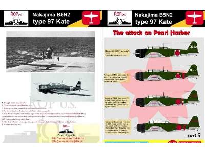 Nakajima B5n2 Type 97 Kate - The Attack On Pearl Harbor - image 1