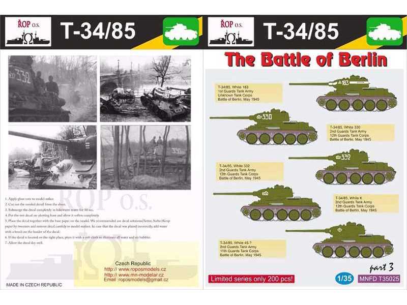 T-34/85 - The Battle Of Berlin - image 1