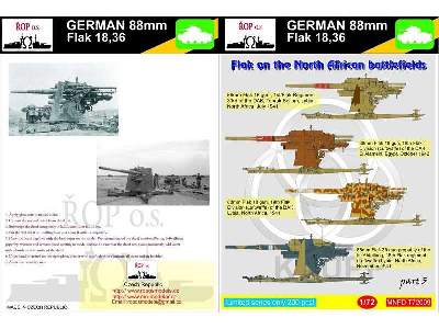 German 88mm Flak 18,36 - Flak On The North African Battlefields - image 1