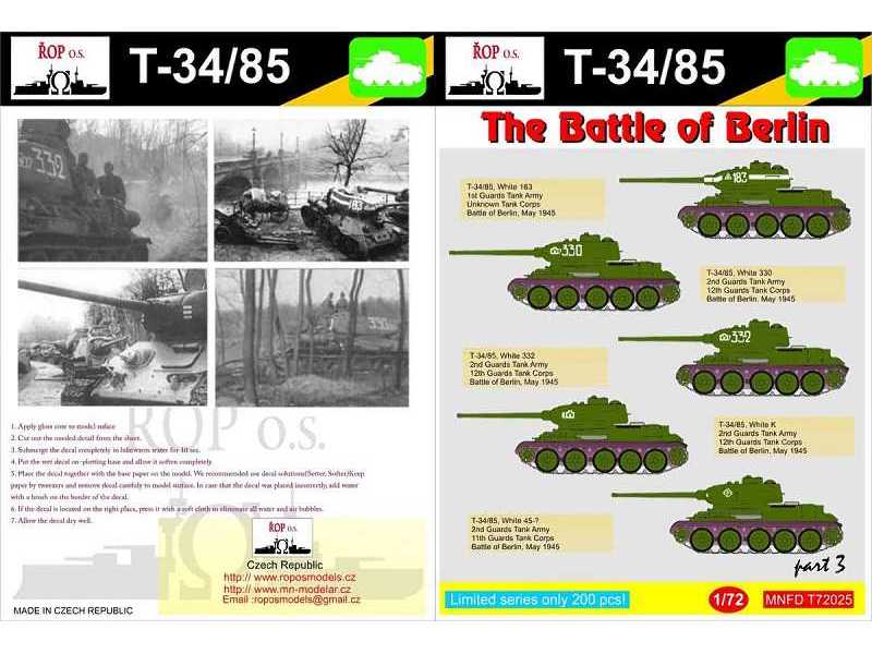 T-34/85 - The Battle Of Berlin - image 1 T-34/85 - The Battle Of Berlin - image 1