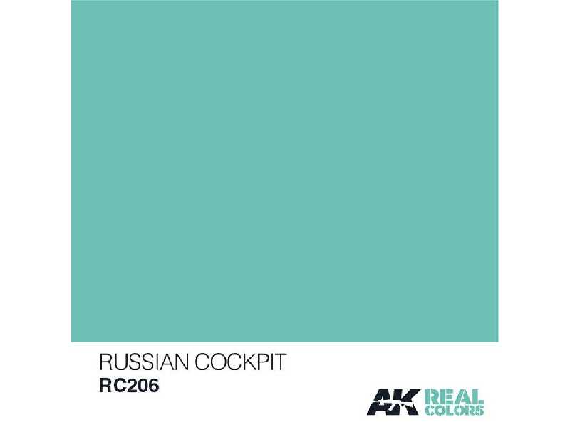 Rc206 Russian Cockpit Torquise - image 1