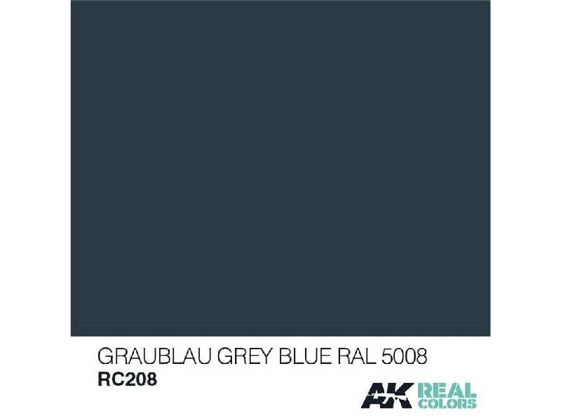 Rc208 Graublau-grey Blue RAL 5008 - image 1