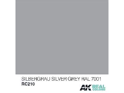 Rc210 Silbergrau -silver Grey RAL 7001 - image 1