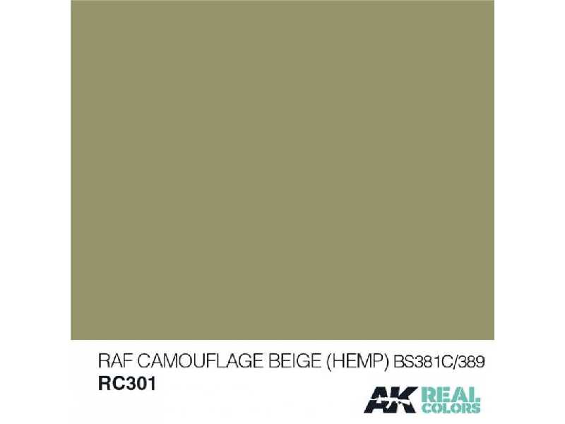 Rc301 RAF Camouflage Beige (Hemp) Bs 381c/389 - image 1