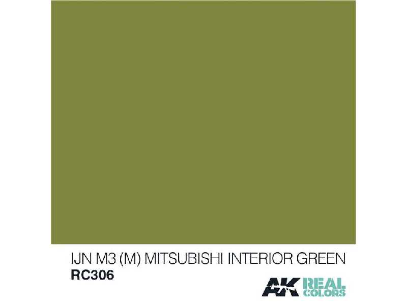 Rc306 IJN M3 (M) Mitsubishi Interior Green - image 1