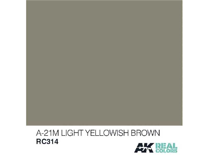 Rc314 A-21m Light Yellowish Brown - image 1