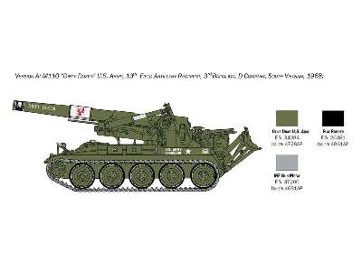 US M-110 self-propelled guns - image 4