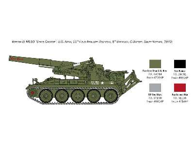 US M-110 self-propelled guns - image 5