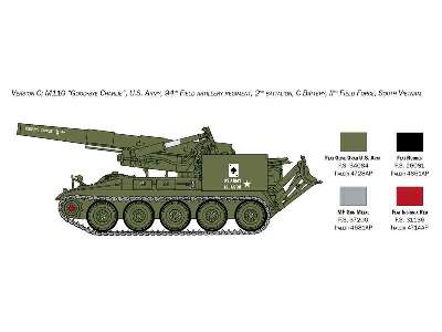 US M-110 self-propelled guns - image 6