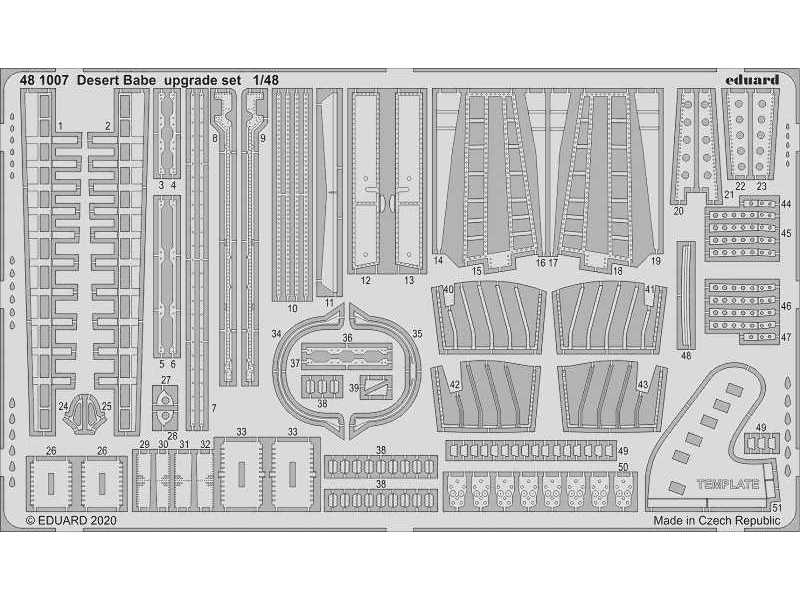 Desert Babe upgrade set 1/48 - image 1