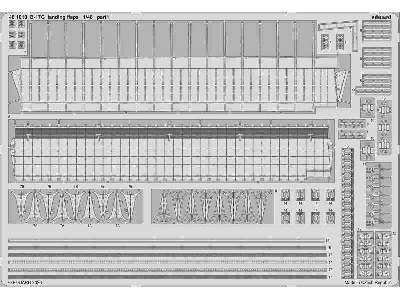 B-17G landing flaps 1/48 - Hk Models - image 1