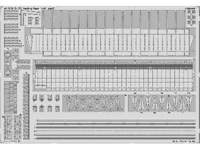 B-17G landing flaps 1/48 - Hk Models - image 2