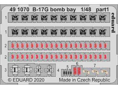 B-17G bomb bay 1/48 - Hk Models - image 1