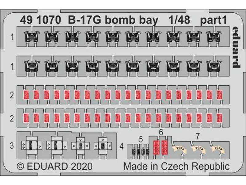 B-17G bomb bay 1/48 - Hk Models - image 1