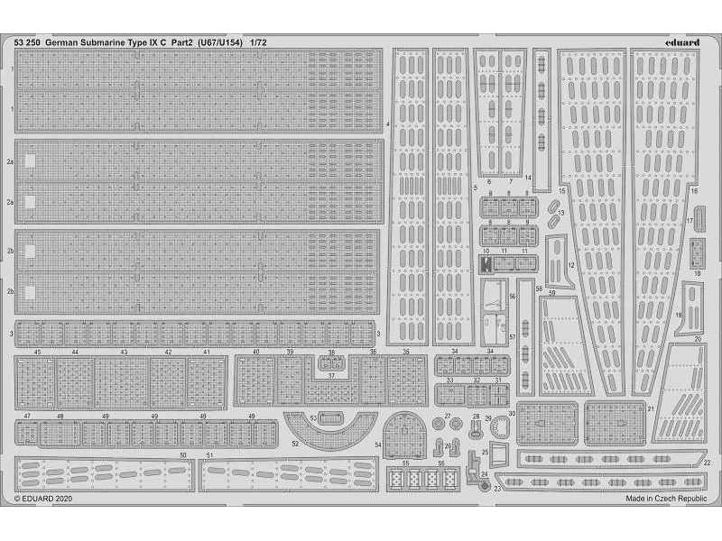 German Submarine Type IX C part 2 (U67/ U154) 1/72 - image 1