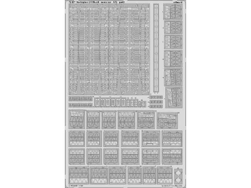 Wellington GR Mk. VIII bomb bay 1/72 - image 1