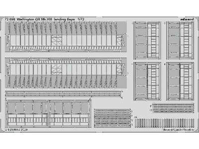 Wellington GR Mk. VIII landing flaps 1/72 - image 1