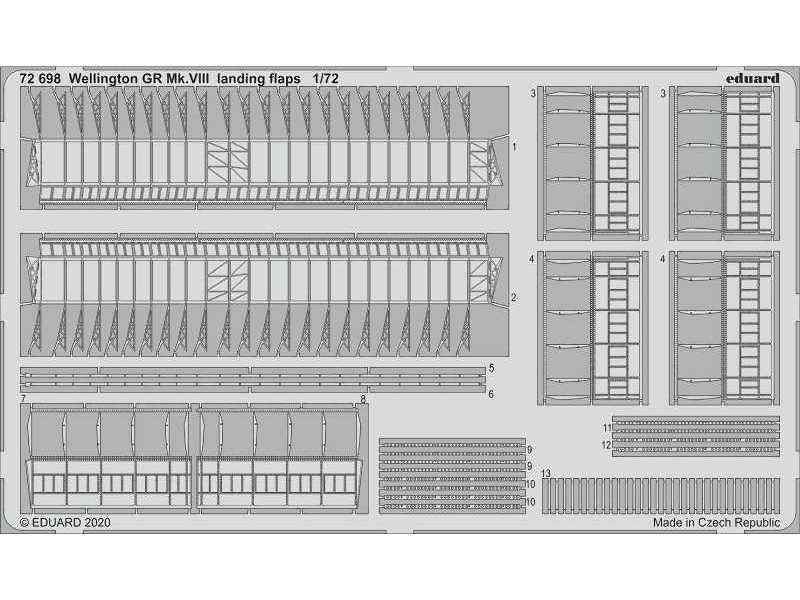 Wellington GR Mk. VIII landing flaps 1/72 - image 1