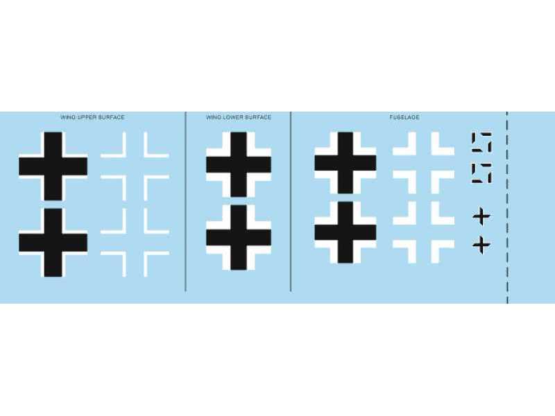 Bf 109G-2 national insignia 1 1/48 - image 1