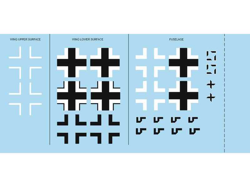 Bf 109G-6 national insignia 1/48 - image 1