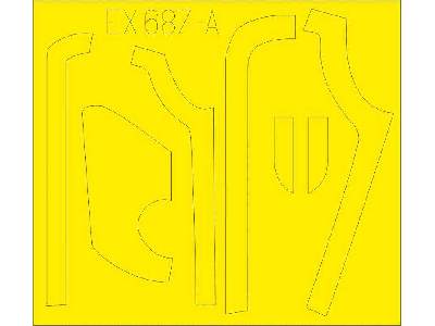 B-17G antiglare panels (DL & BO production) 1/48 - image 1