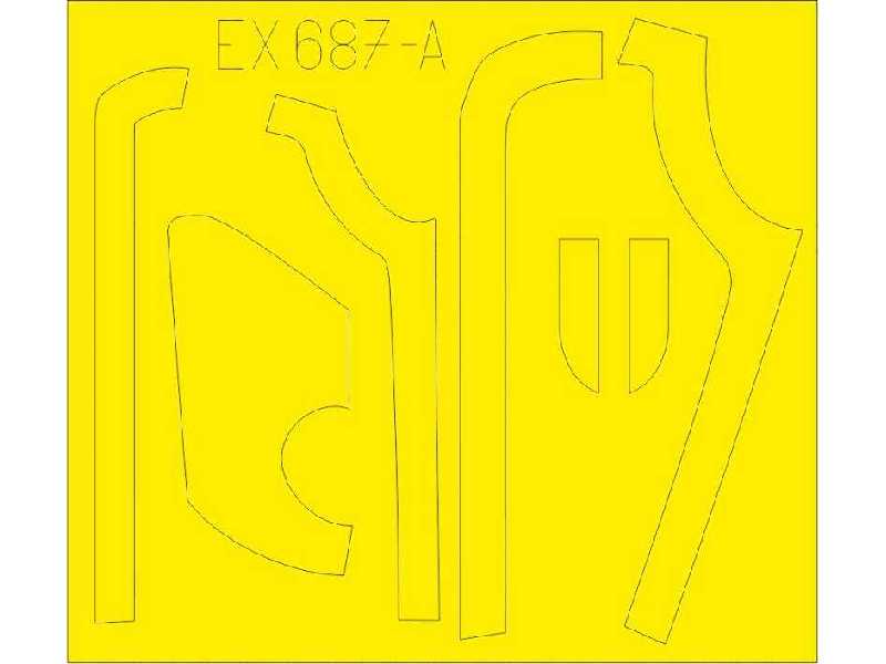 B-17G antiglare panels (DL & BO production) 1/48 - image 1