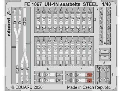 UH-1N seatbelts STEEL 1/48 - image 1