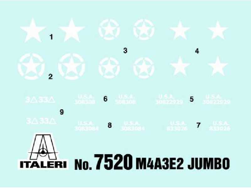 M4A3E2 Jumbo - 2 fast assembly models