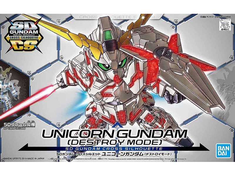 Gundam Cross Silhouette Unicorn Gundam (D.M.) (Gundam 57691) - image 1