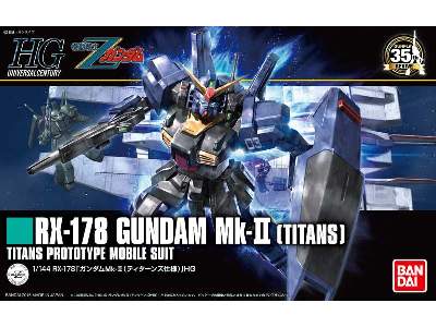 Rx-178 Gundam Mk-ii (Titans) (Gundam 83211) - image 1