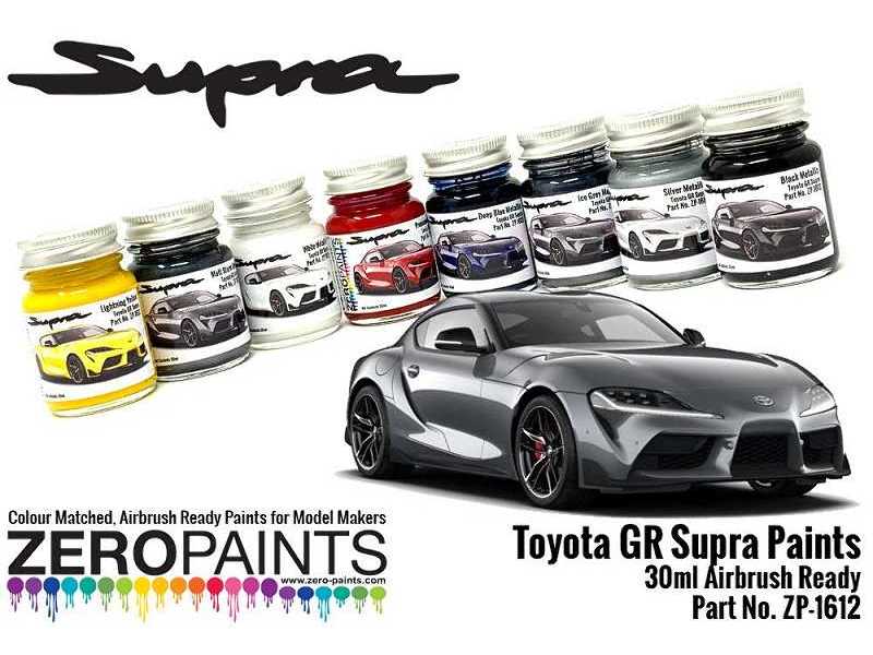 1612 Toyota Gr Supra Ice Grey Metalic - image 1