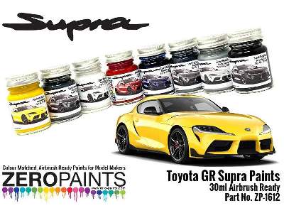 1612 Toyota Gr Supra Lightning Yellow - image 1