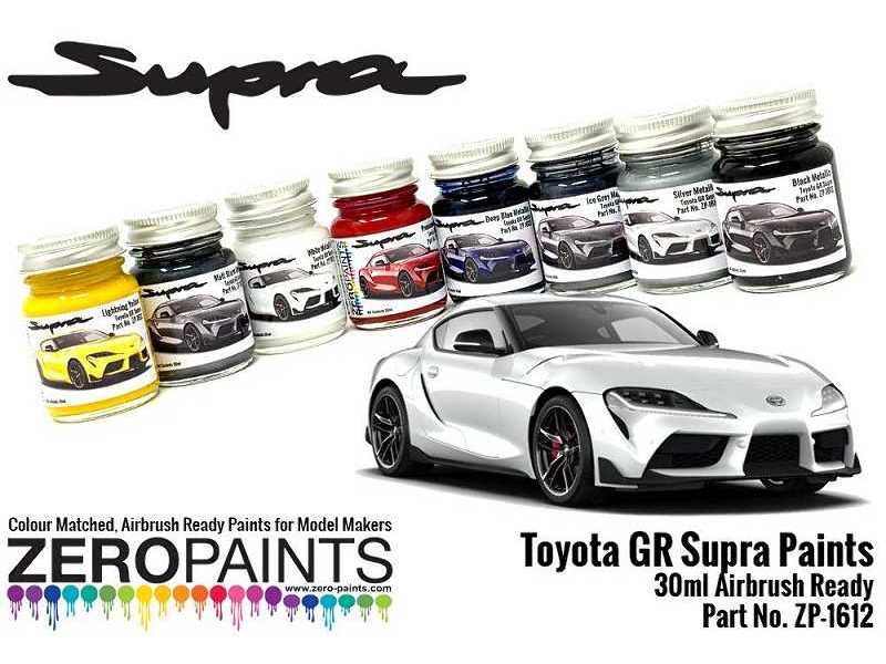 1612 Toyota Gr Supra Silver Metalli - image 1