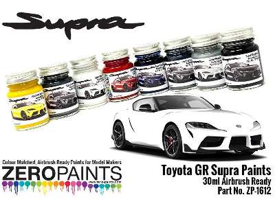 1612 Toyota Gr Supra White Metallic - image 1