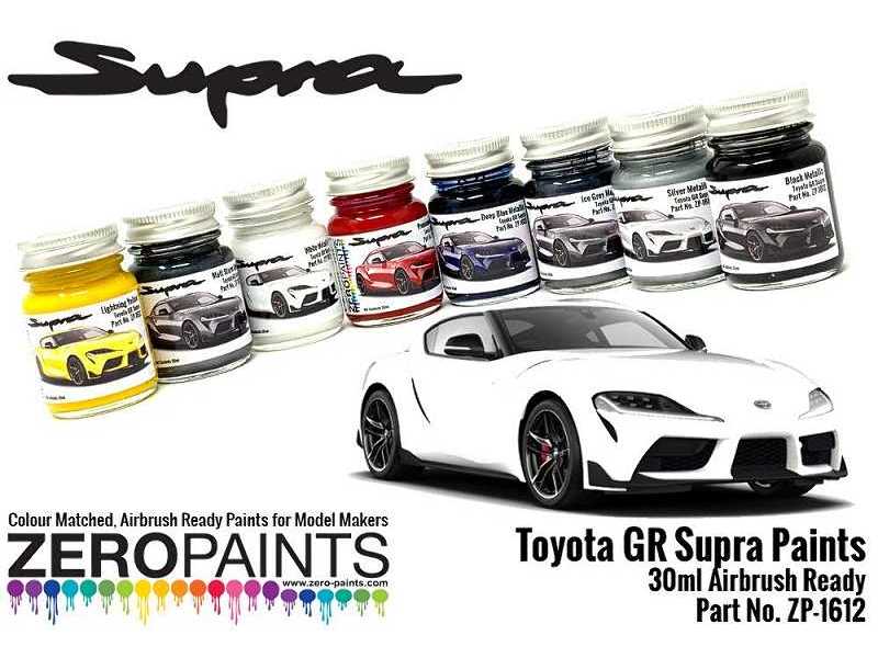 1612 Toyota Gr Supra White Metallic - image 1