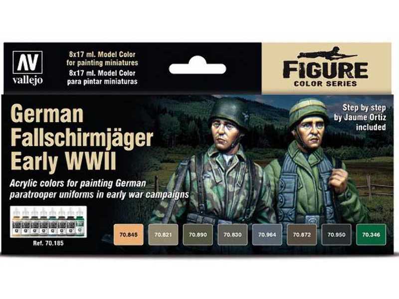 German Fallschirmjäger Early WWII 8 colour paint set - image 1