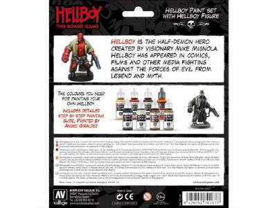 Hellboy 8 colour paint set - image 2