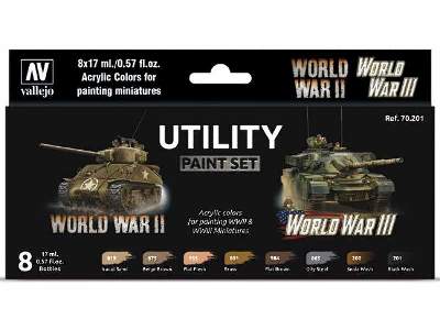 Utility Paint Set WWII & WWIII - image 1