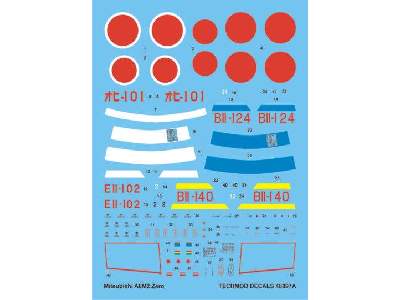 Decals - Mitsubishi A6M2 Zero - image 1