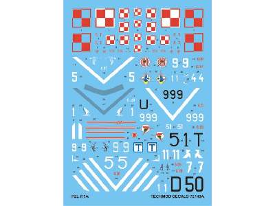 Decals - PZL P.7a - image 1