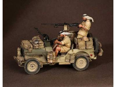 Crew Of The Jeep Sas. North Africa.1941-42 #1 2 Figures - image 1