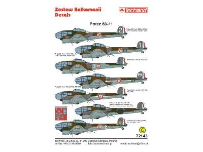 Decals - Potez 63-11 - image 2