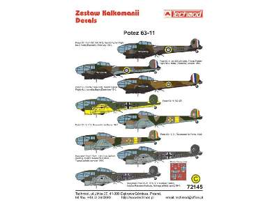 Decals - Potez 63-11 - image 2