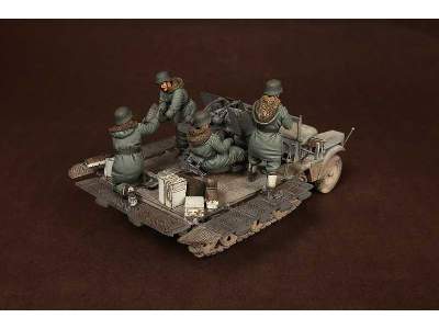 Crew For Sd.Kfz.10/4 Fur 2cm Flak 30 (For Dragon 6676) - image 5