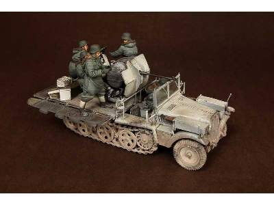 Crew For Sd.Kfz.10/4 Fur 2cm Flak 30 (For Dragon 6676) - image 13